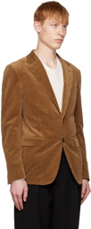 ZEGNA Tan Cashco Blazer