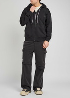 Vivienne Westwood Rugged Hooded Cotton Sweatshirt Black