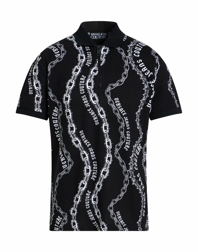 Photo: Versace Jeans Couture Mens Polo shirt in Black