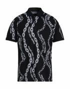 Versace Jeans Couture Mens Polo shirt in Black