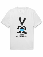 Givenchy - Disney Logo-Print Cotton-Jersey T-Shirt - White