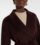 'S Max Mara Belted virgin wool coat