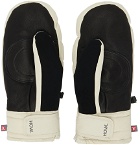 HOWL Off-White Down Mittens