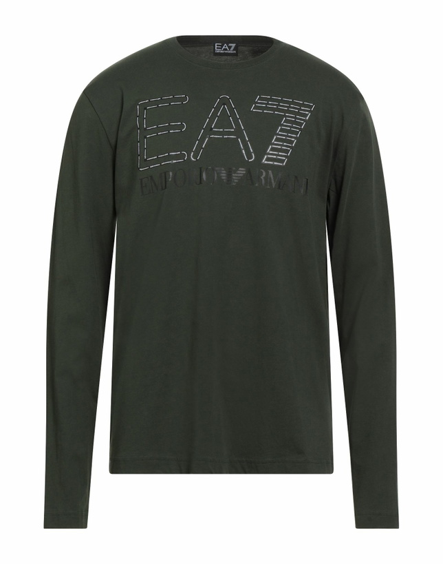 Photo: Ea7 Mens T-shirt Military in Green
