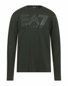 Ea7 Mens T-shirt Military in Green