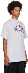 Balenciaga Gray 'Be Kind' T-Shirt