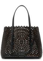 Alaïa Mina 25 Leather top Handle bag - Black - One Size