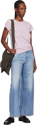 rag & bone Blue rb Miramar Sofie Ankle-Length Jeans
