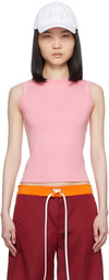 FLORE FLORE Pink Esmé Tank Top