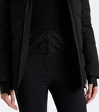 Yves Salomon Belted shearling-trimmed ski jacket