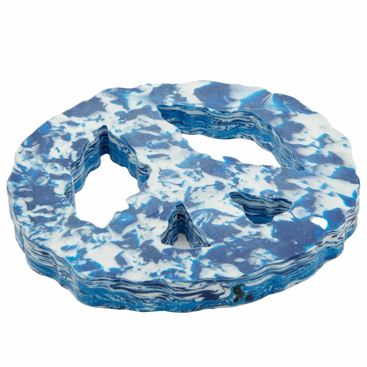 Space Available Men's Clouded Peace Coaster - Set Of 4 in Blue Wave