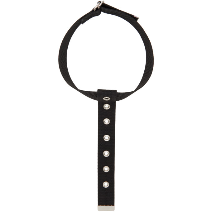 Photo: Yohji Yamamoto Black Eyelet Choker