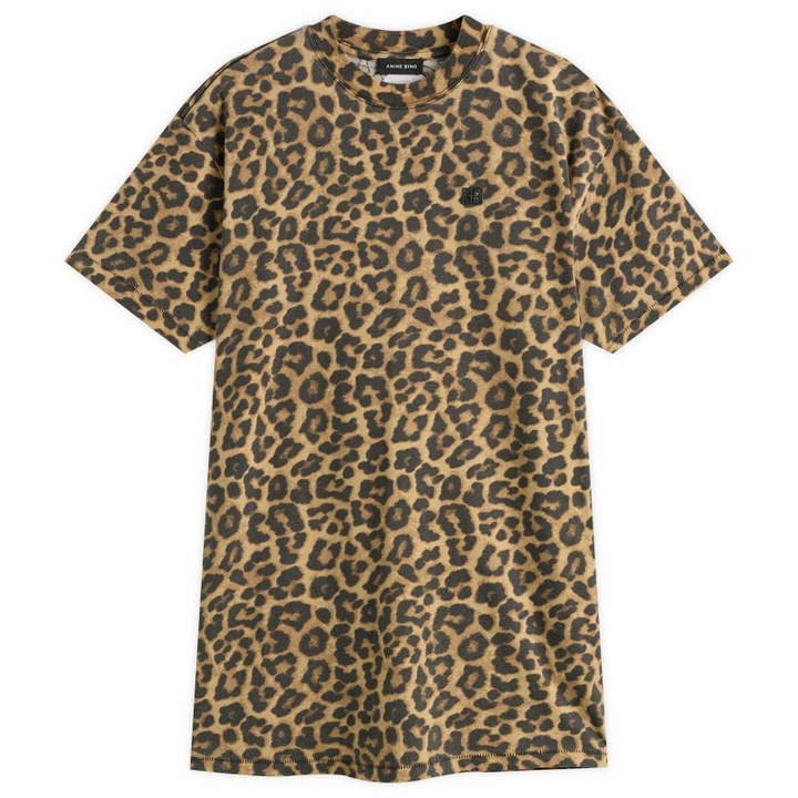 Photo: Anine Bing Women's Beth Mini Dress in Leopard