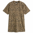Anine Bing Women's Beth Mini Dress in Leopard