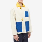 Bode Men's Donkey Party Jacket in Ecru Multi
