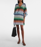 Missoni Wave lamé beach dress