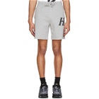 Helmut Lang Grey Masc Sweat Shorts