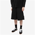 Comme des Garçons Homme Plus Men's Polyester Short in Black