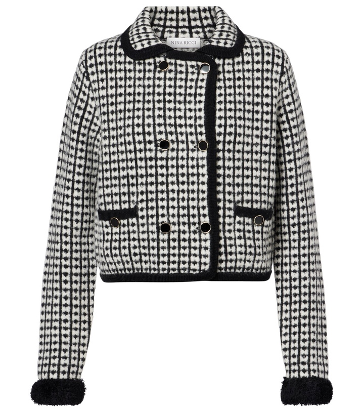 Photo: Nina Ricci Wool-blend cardigan