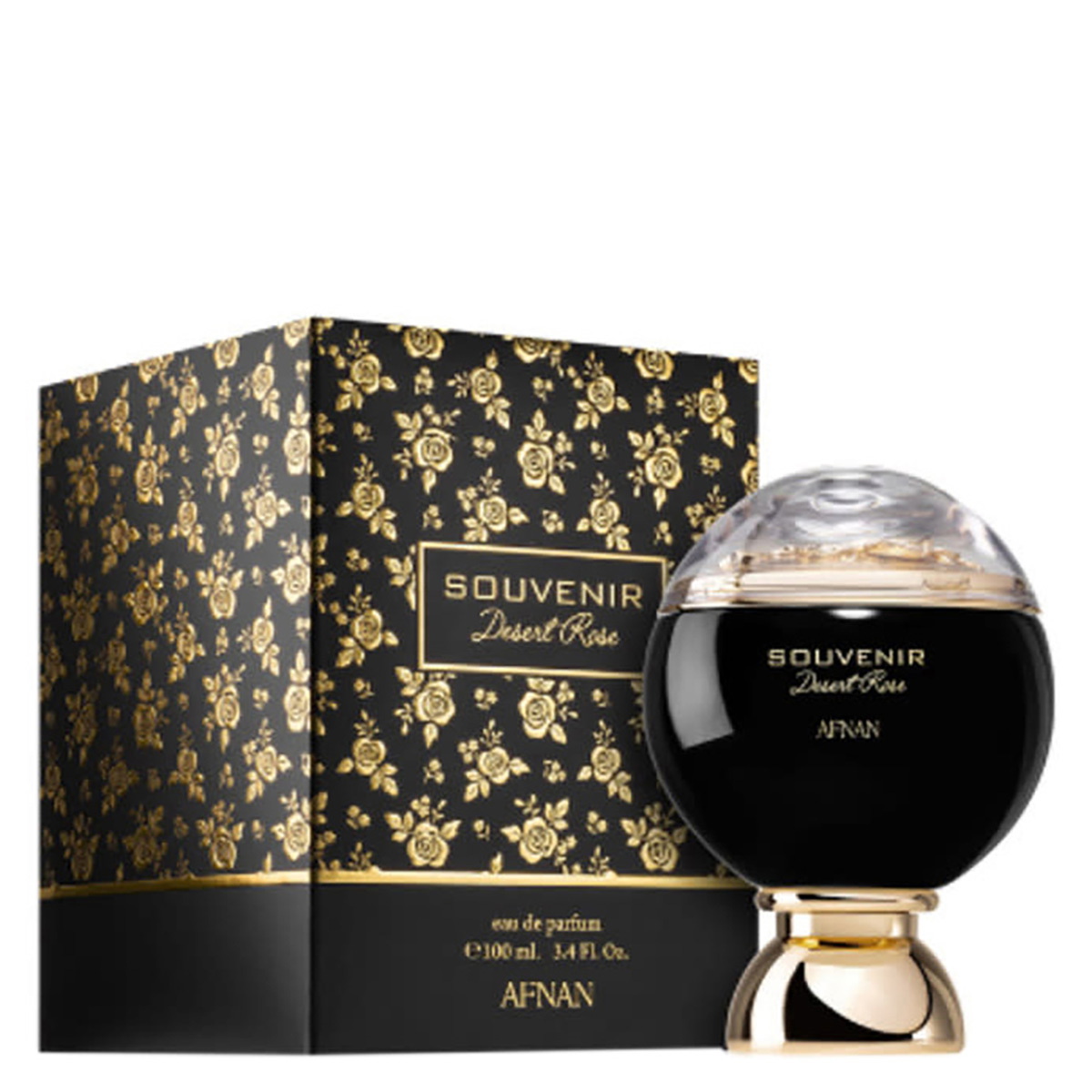 Afnan Ladies Souvenir Desert Rose EDP Spray 3.4 oz Fragrances 6290171040637