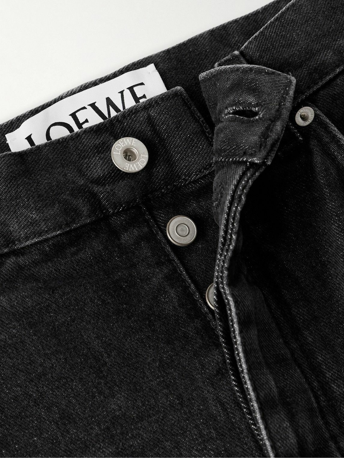 LOEWE - Straight-Leg Jeans - Black Loewe
