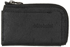Côte&Ciel Black Recycled Leather Zip Wallet