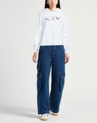 Shoe Womens Sweatshirt in White