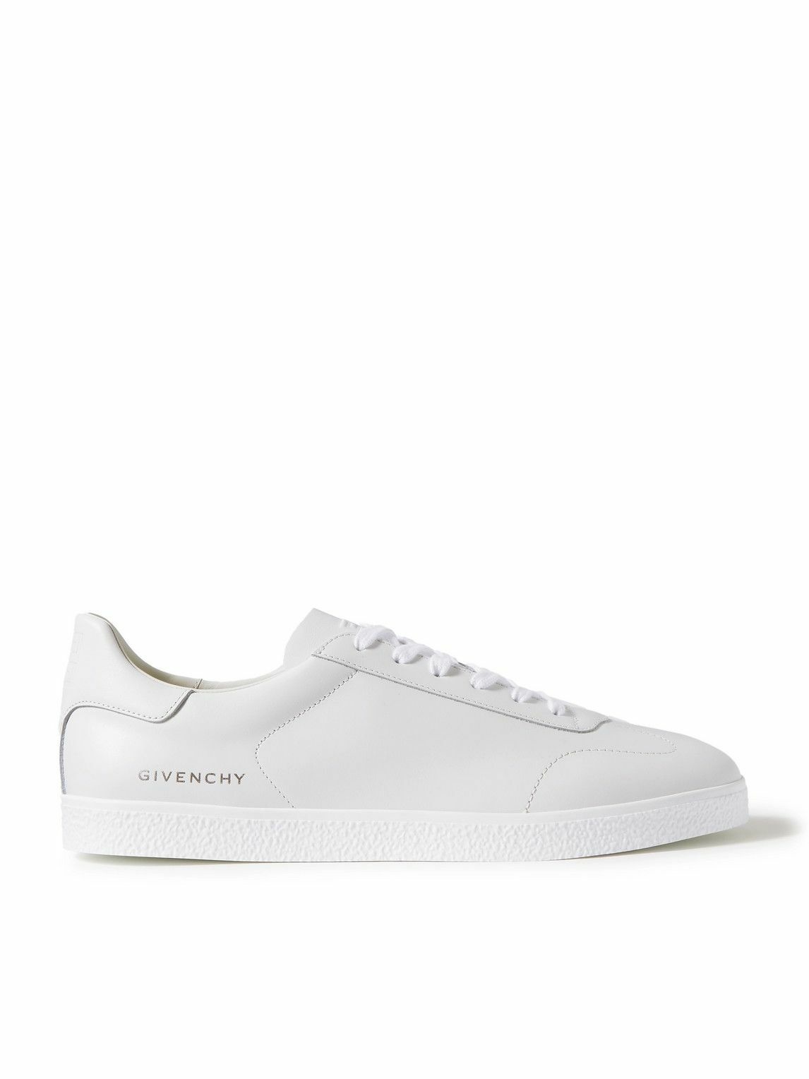 Photo: Givenchy - Town Leather Sneakers - White