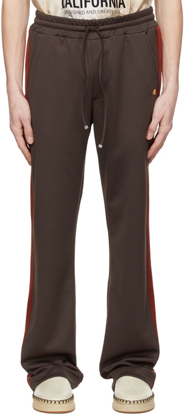 Photo: AMIRI Brown Polyester Lounge Pants