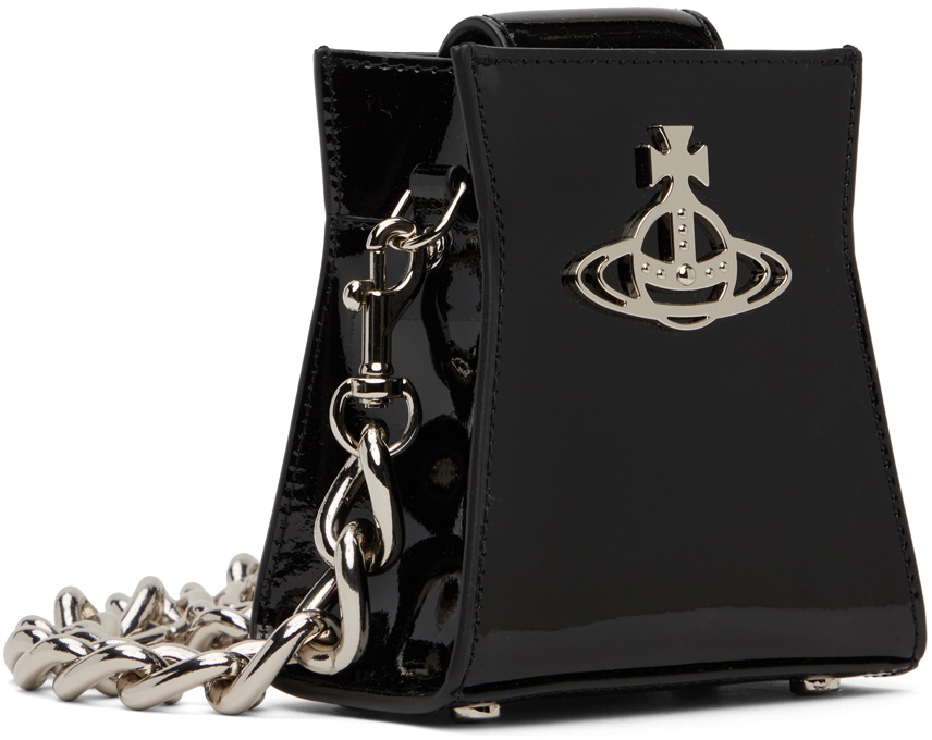 Vivienne Westwood(正規品/送料関税込み) KELLY SMALL BAG Vivienne Westwood Kelly Small Patent-Leather Tote Bag