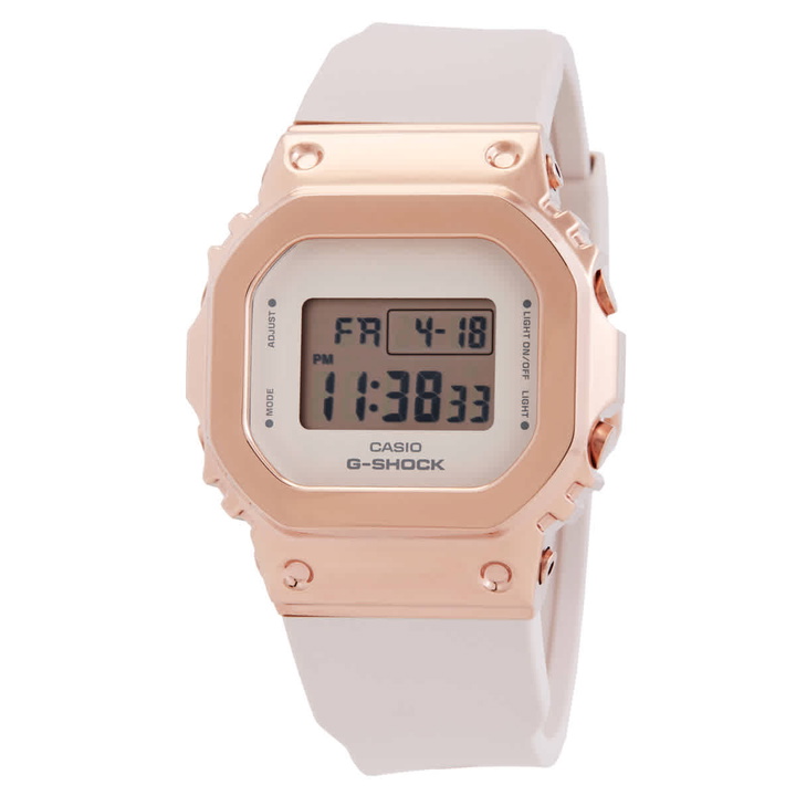 Photo: Casio G-Shock Alarm Chronograph GMT Quartz Digital Ladies Watch GM-S5600PG-4