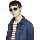 Acne Studios Green Bla Konst Lou Sunglasses