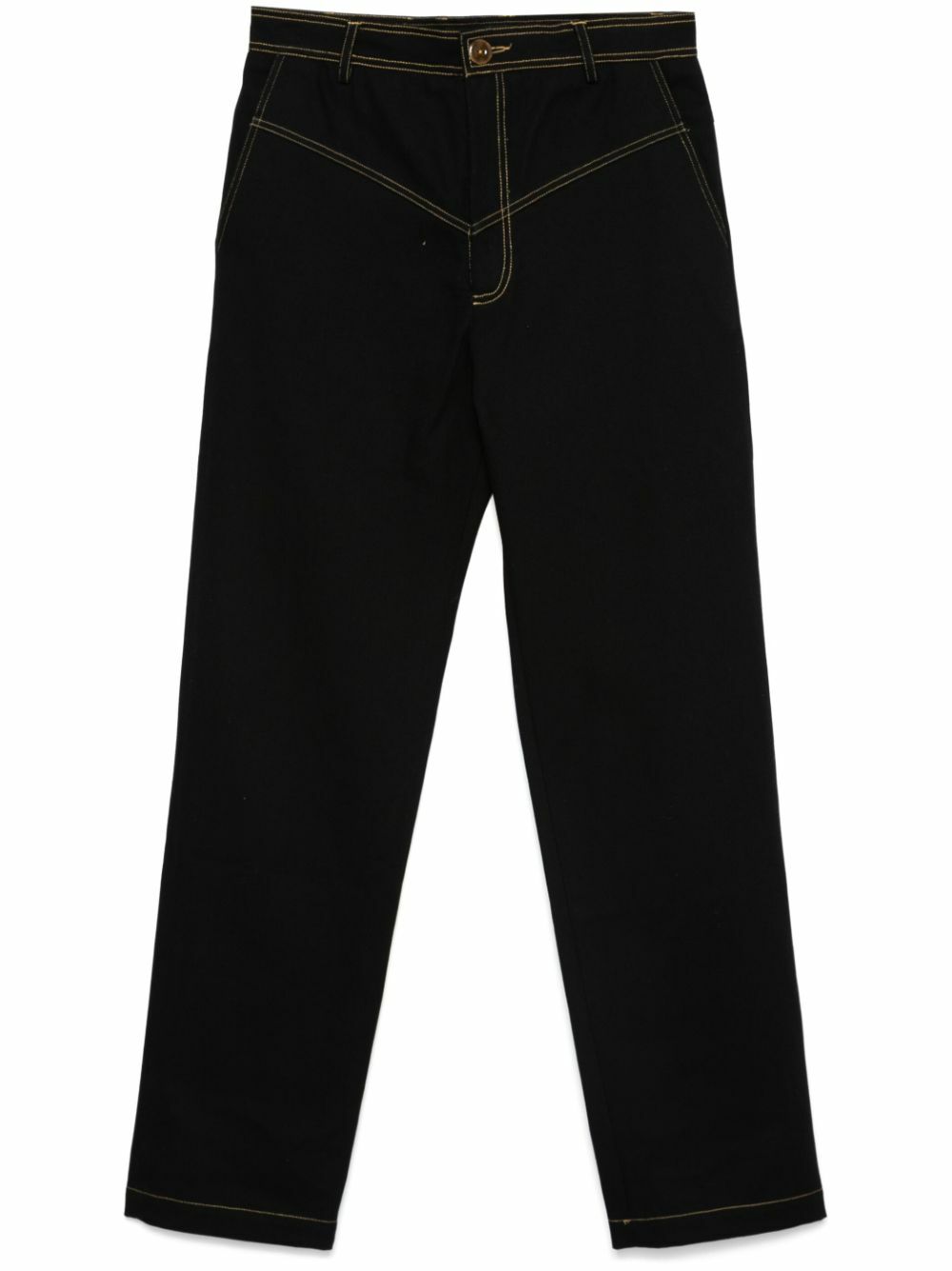 Labrum London Monogram Straight-Leg Jeans