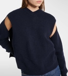 Ferragamo Cutout cashmere-blend sweater