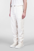 Theory Pants In Beige Linen