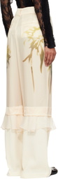 Collina Strada Beige Geranium Trousers