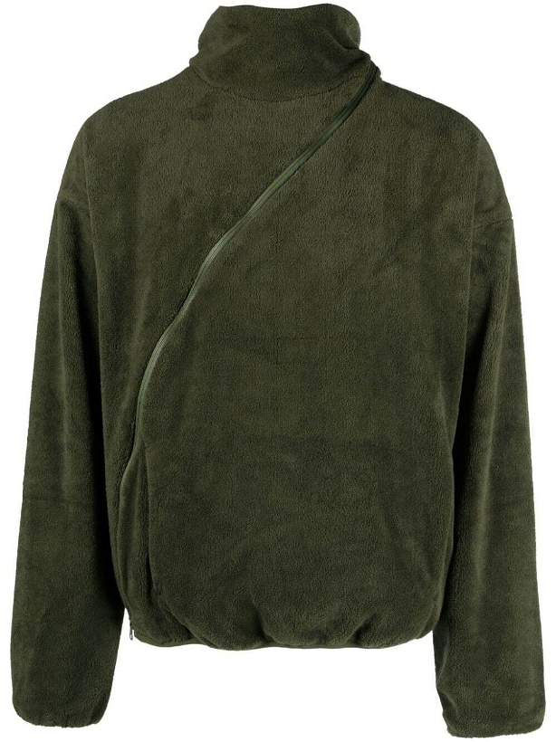 Photo: POST ARCHIVE FACTION - 5.1 Hoodie Center (olive Green)