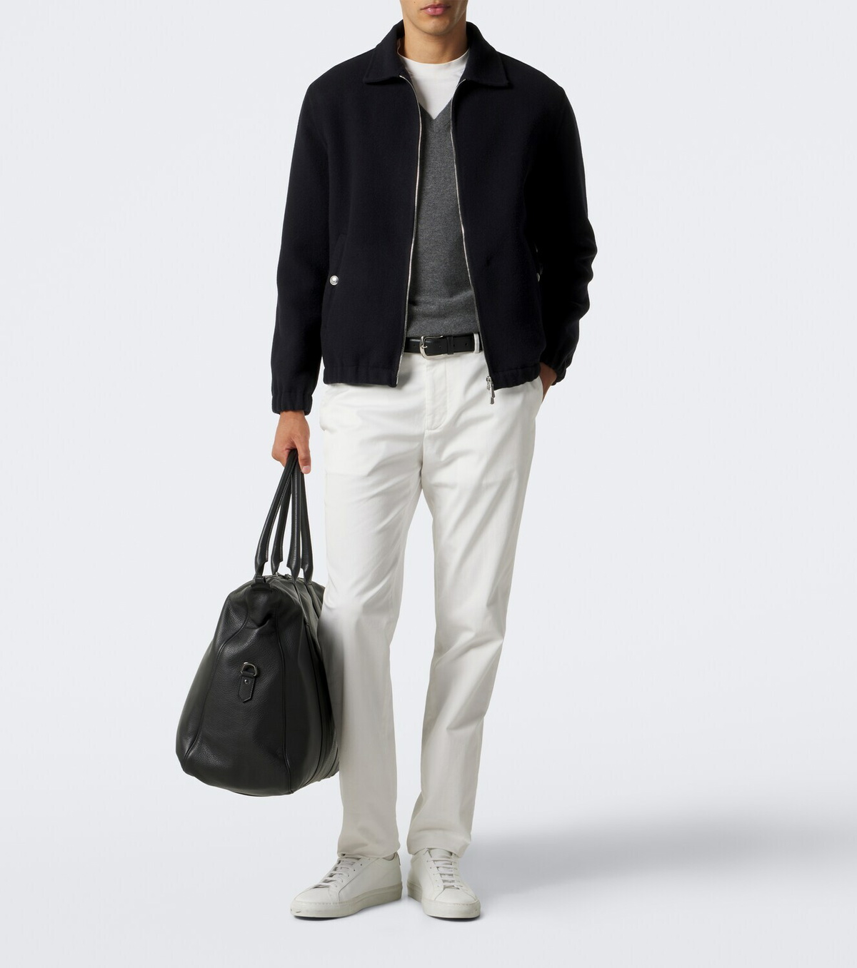 Eleventy Wool bomber jacket