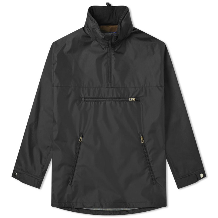 Photo: Junya Watanabe MAN Camo Arm Popover Hooded Jacket Black