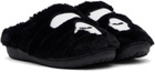 BAPE Black SUBU Edition Ape Head Puffer Slippers