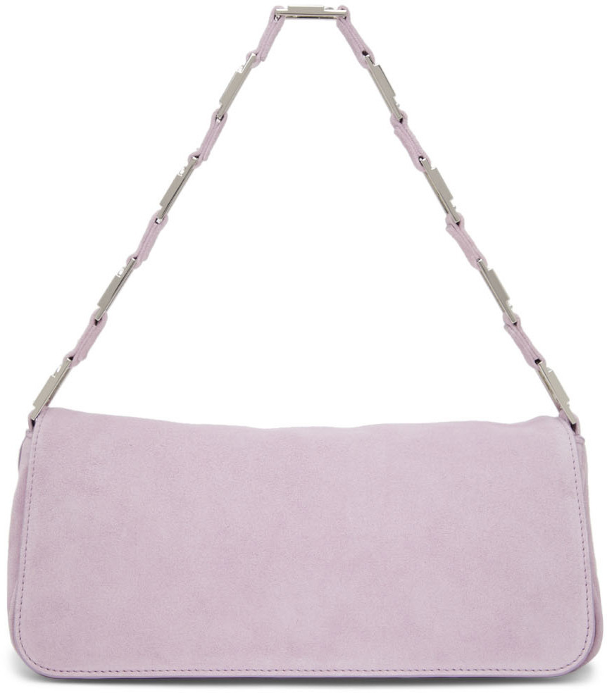 BY FAR Purple Suede Daisy Bag By Far