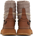 Suicoke Beige BOWER-evab HI-LACE Boots