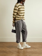 Acne Studios - Tapered Cotton-Jersey Sweatpants - Gray