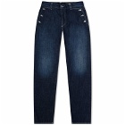 Dolce & Gabbana Men's Plate Denim Jeans in Indigo