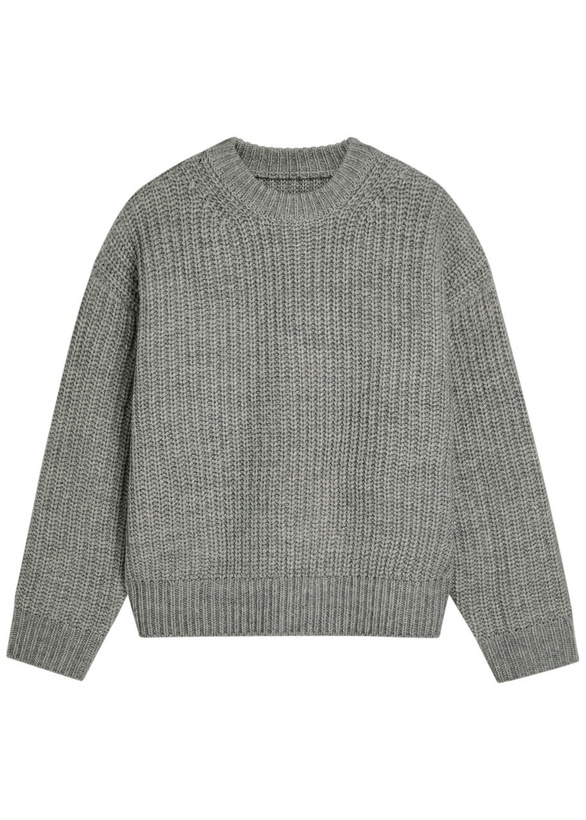 Photo: Mki Miyuki Zoku Ribbed Knit Jumper Grey