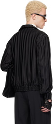 Ernest W. Baker Black Harrington Jacket