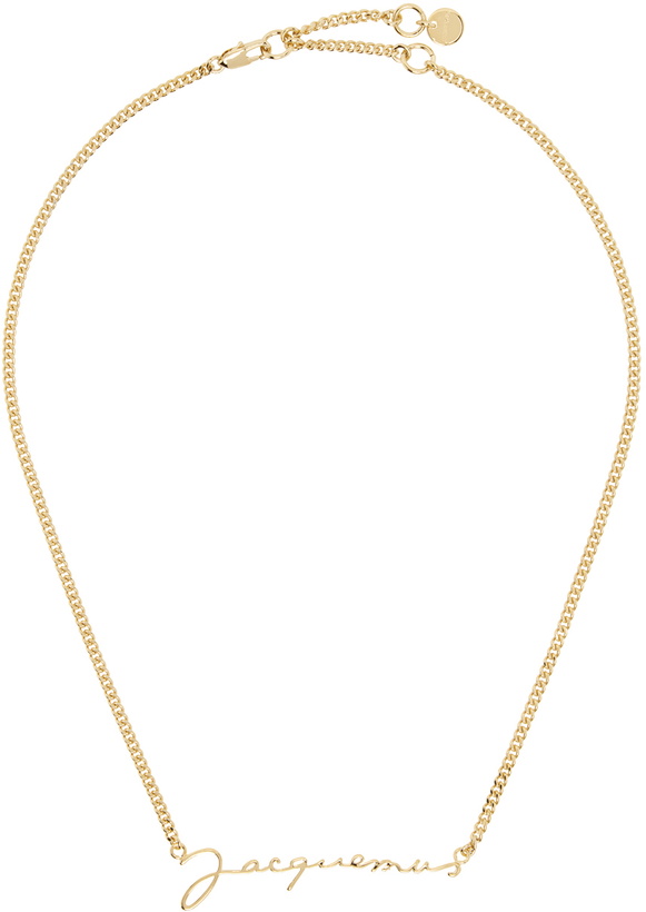 Photo: JACQUEMUS Gold Les Classiques 'La chaine Jacquemus' Necklace