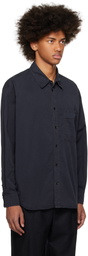 LEMAIRE Black Relaxed Workwear Shirt