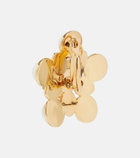Oscar de la Renta Embellished clip-on earrings