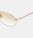 Brunello Cucinelli Timeless Reflections round sunglasses